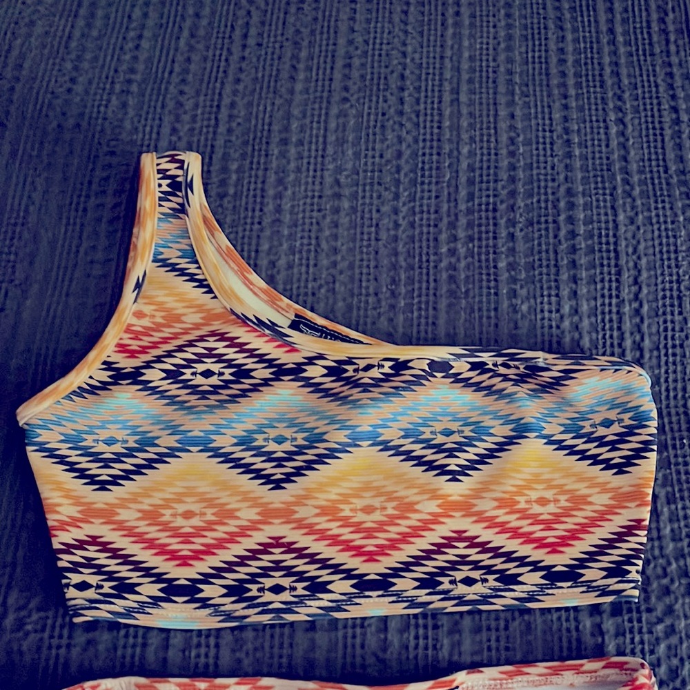 Swim suit two piece ladies size small